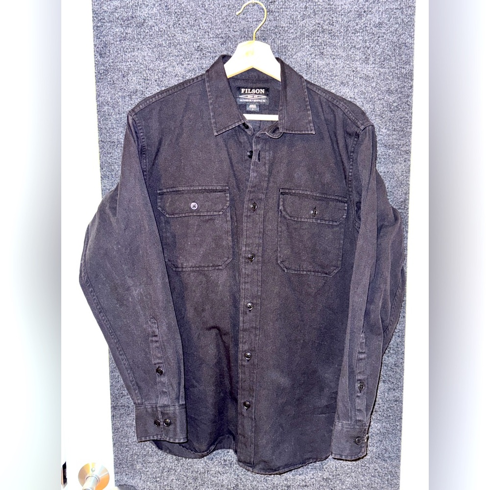 Filson Canvas Shirt. Barely worn